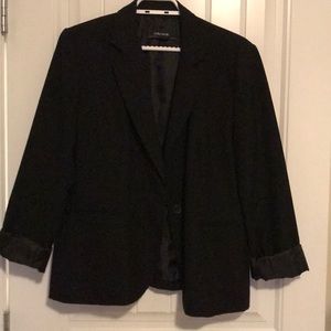 Zara black blazer sz 12
